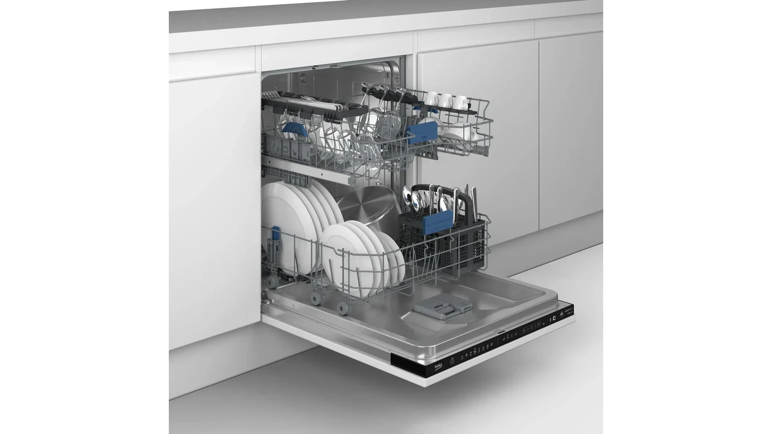 Otevřená myčka Beko BDIN38441P v interiéru