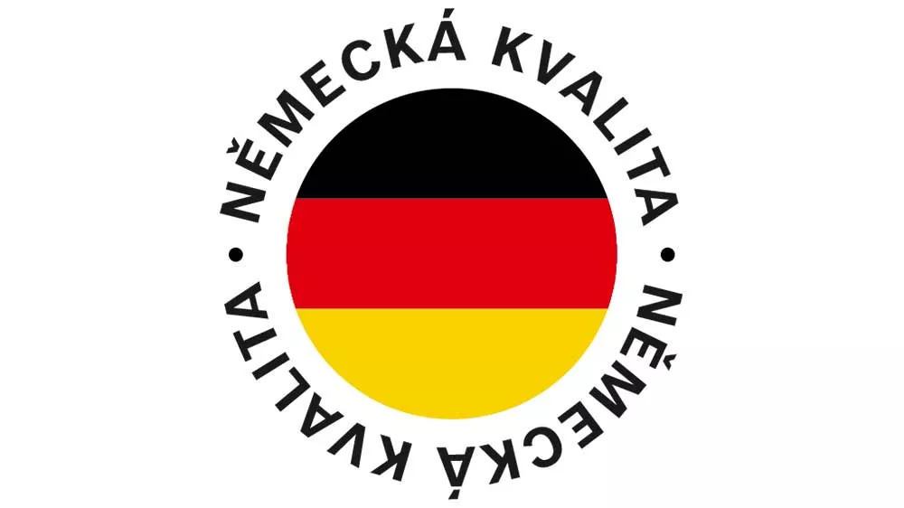 Barvy německé vlajky s nápisem Německá kvalita_05
