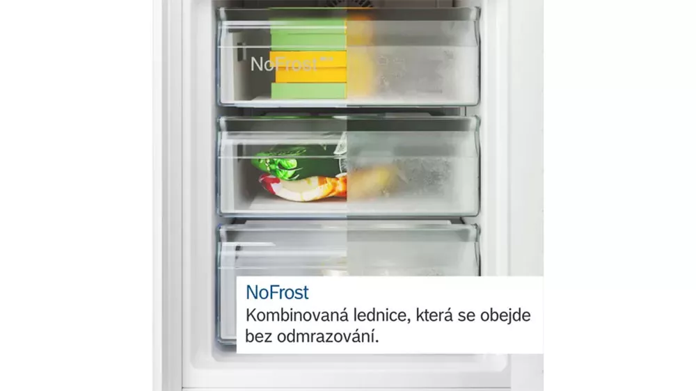 Šuplíky v mrazničce u kombinované chladničky KGN397ICT_03