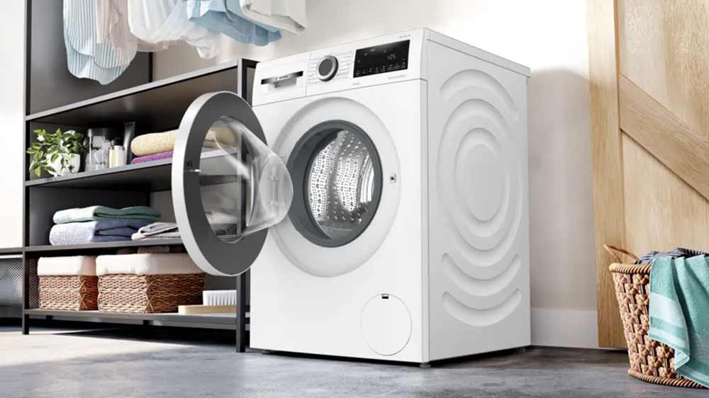 Otevřená kombinovaná pračka se sušičkou Bosch WNA 13400BY v koupelně_02