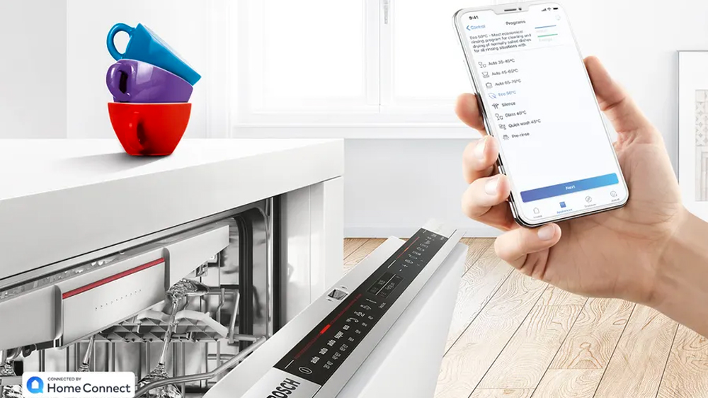 Aplikace Home Connect k ovládání vestavné myčky Bosch SPV6YMX08E_03