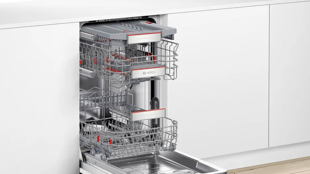 Vestavná myčka Bosch SPV6ZMX17E s vysunutými koši_05