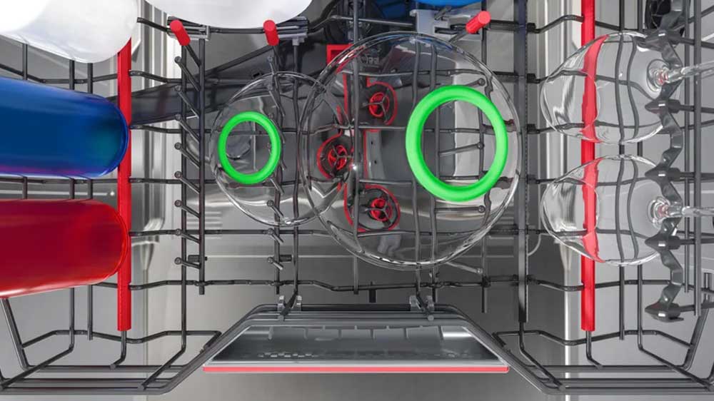 Extra Clean Zone pro intenzivní mytí nádobí v myčce Bosch SMI6ECS10E_06