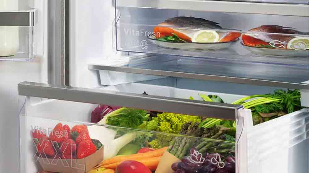 Zásuvka VitaFresh XXL u kombinované chladničky Bosch KGN392I1F_02