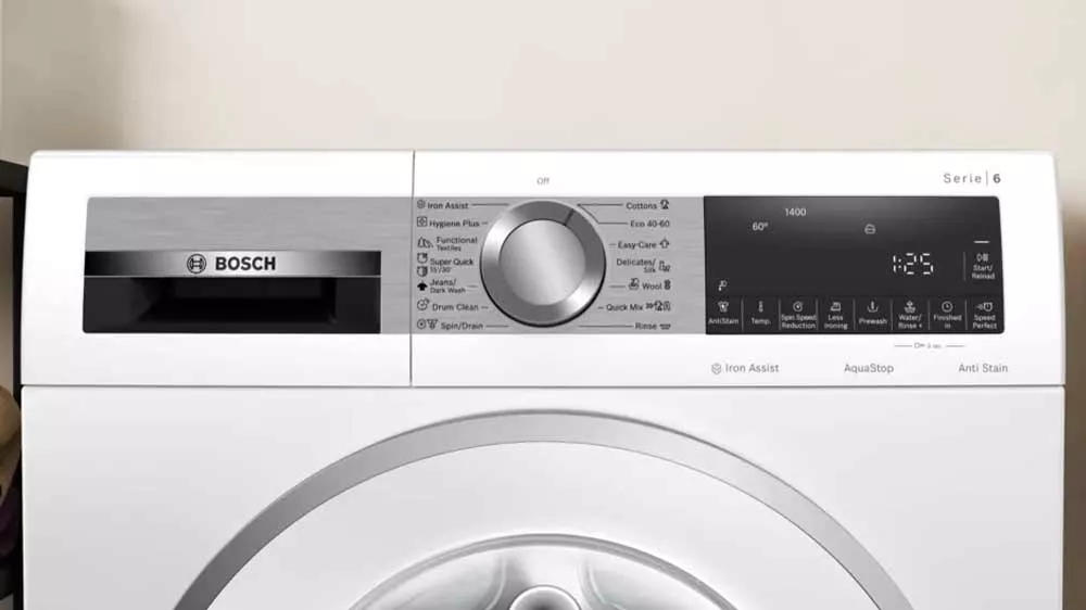 Ovládací panel práčky s predným plnením Bosch WGG244Z9BY_06
