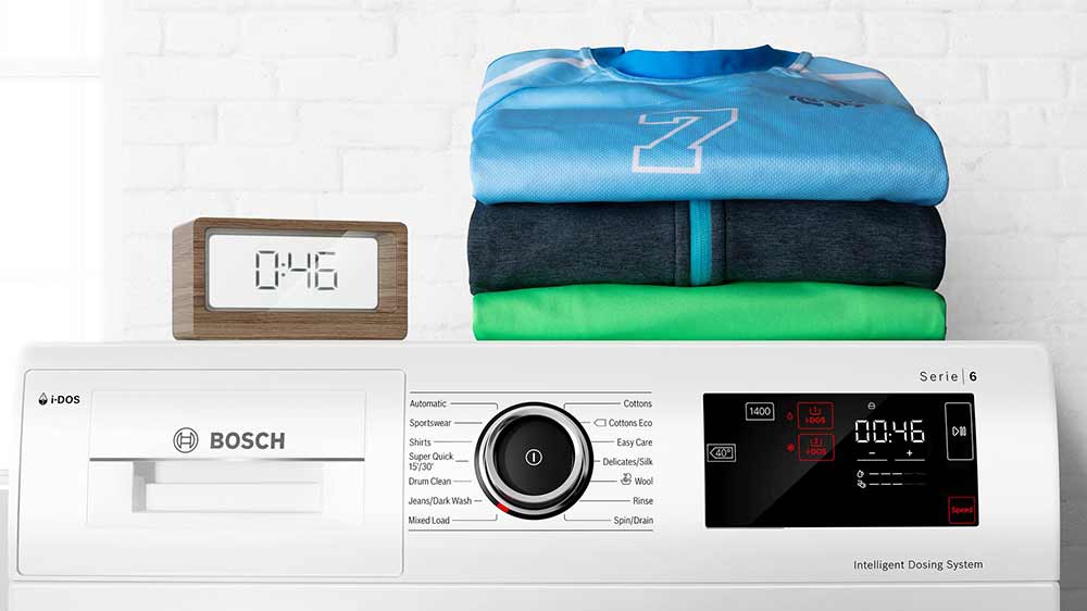 Pračka Bosch nabízí funkci SpeedPerfect_8