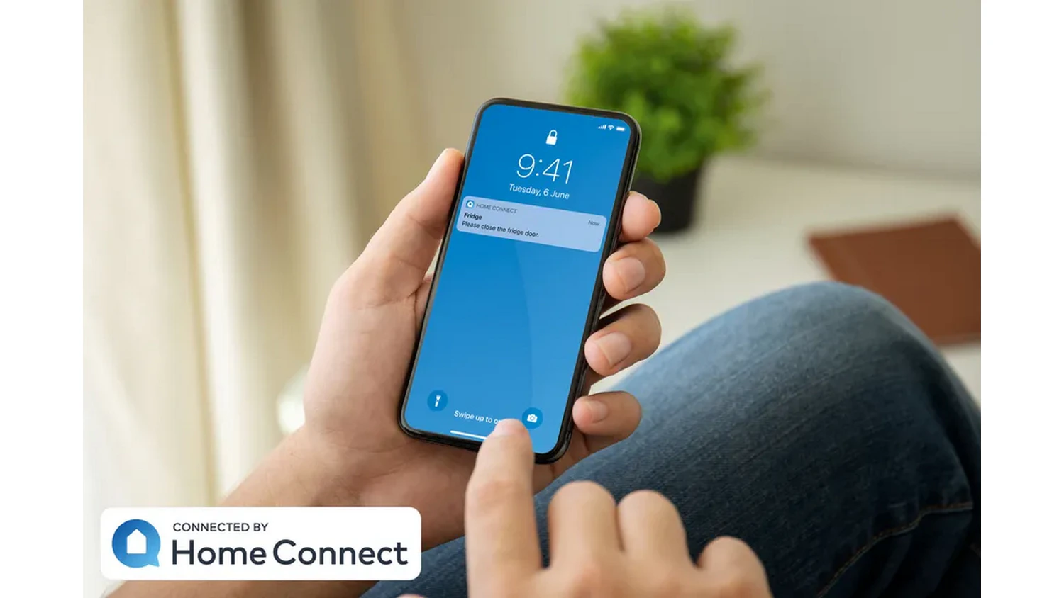 Ovládání spotřebiče přes telefon pomocí aplikace Home Connect