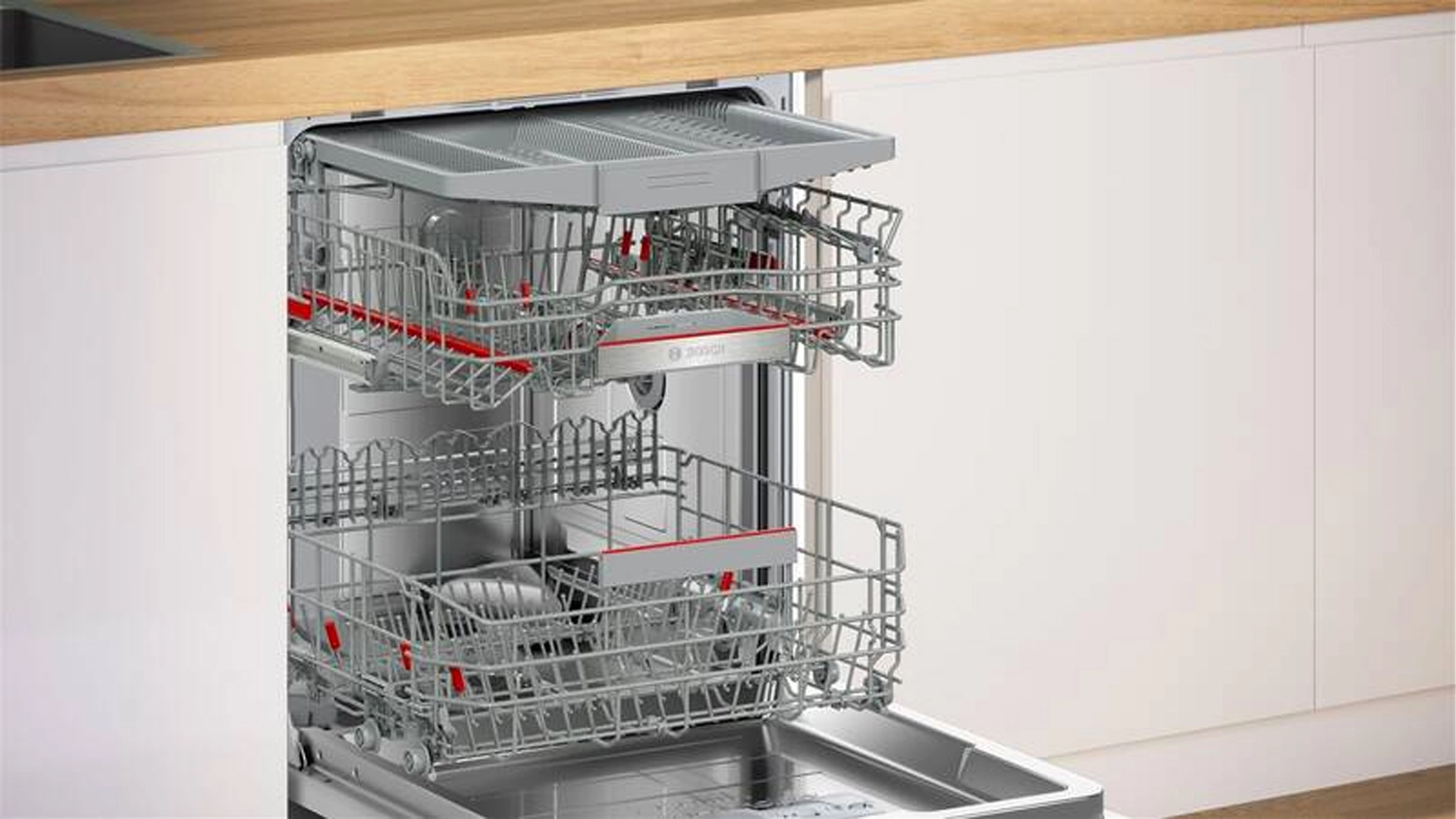 Otevřen przdn myčka Bosch Serie 6 SBV6ZCX25E Zeolith