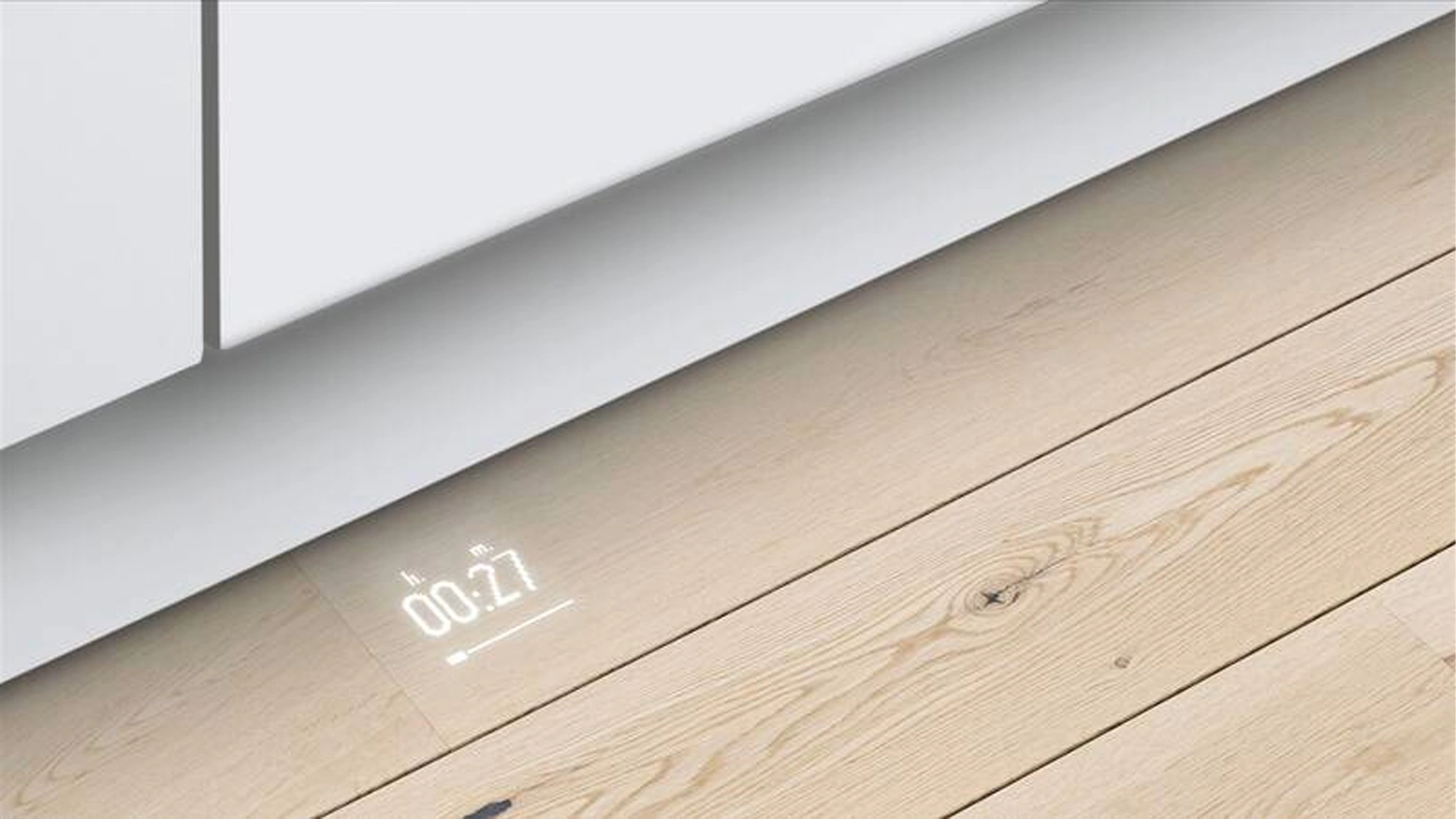 Funkce TimeLight myčky Bosch Serie 6 SBV6ZCX25E Zeolith
