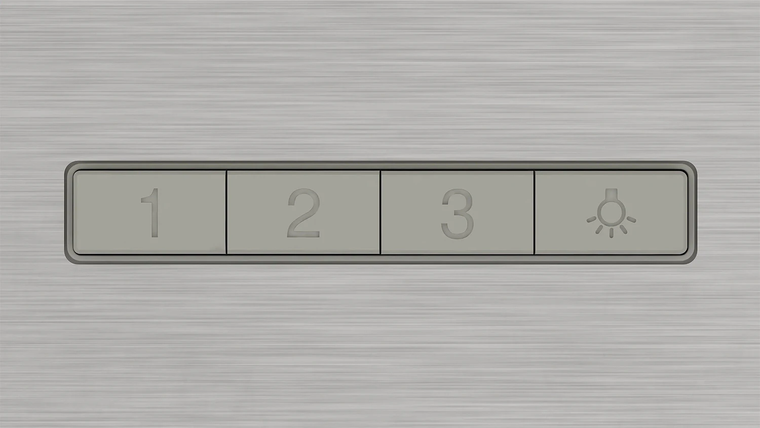 Ovládání odsavače par Bosch Serie 4 DWB65CC30