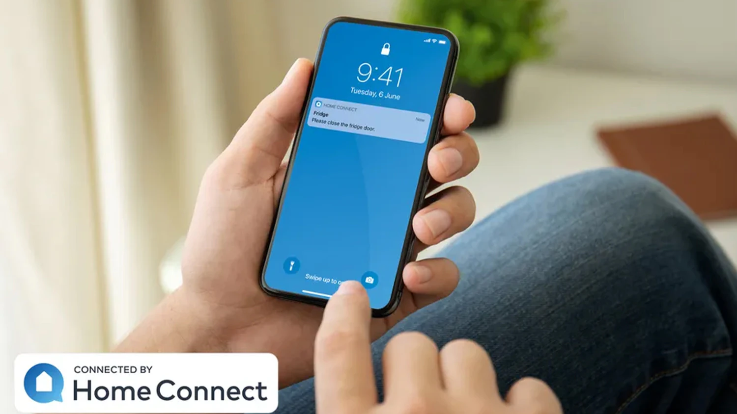 Aplikace Home Connect v mobilu