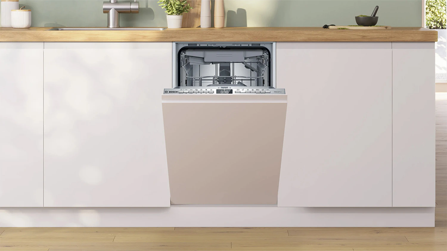 Vestavná myčka Bosch SPV4HMX12E v kuchyni