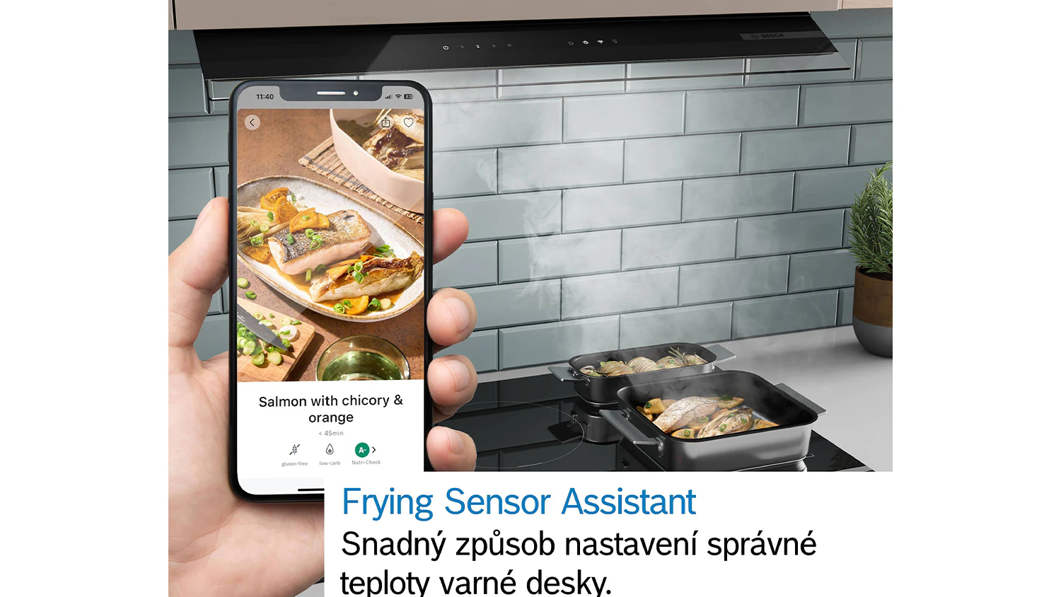 Mobil s technológiou PerfectFry Plus