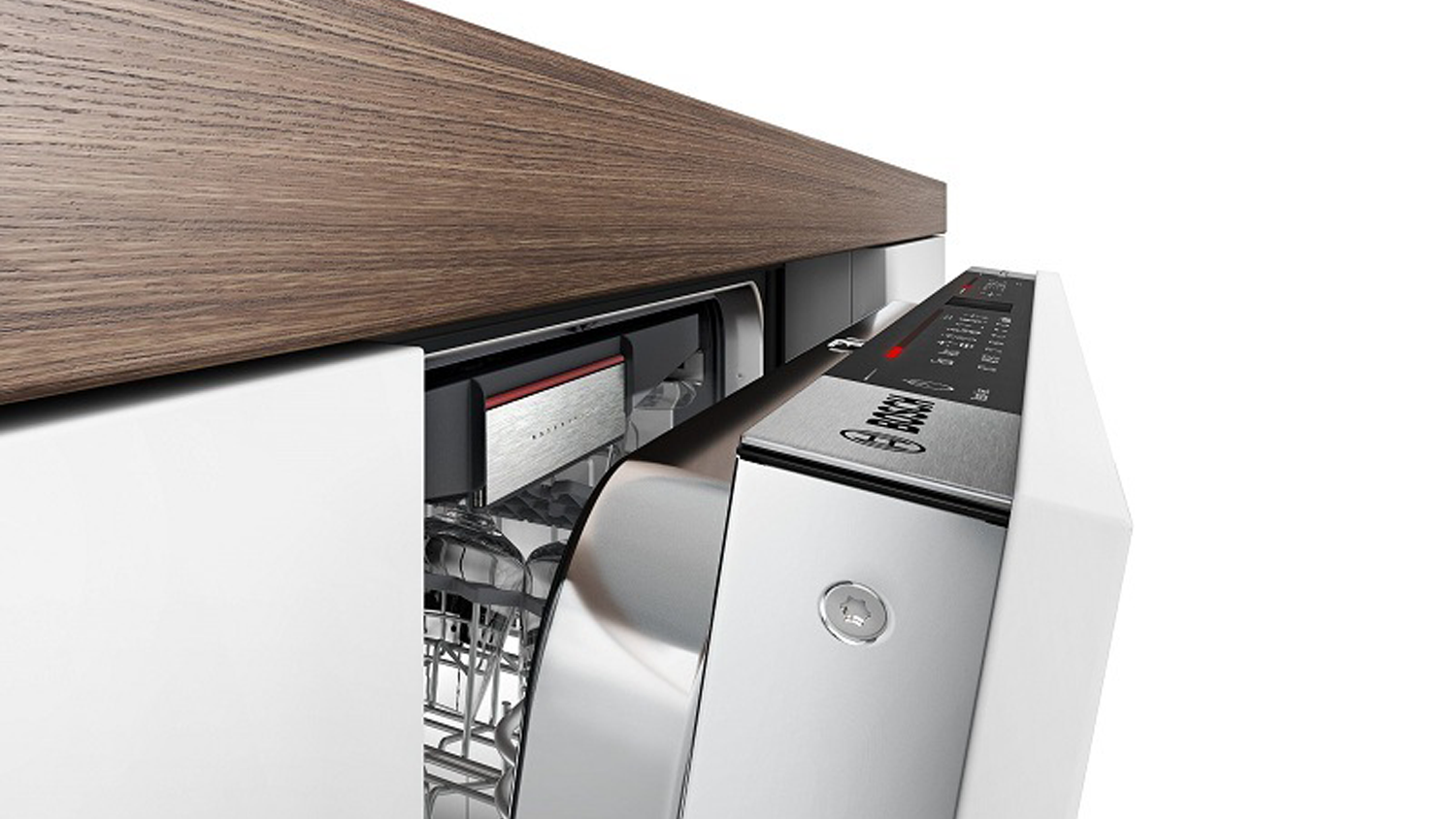 Otevřen dvřka myčky Bosch Serie 6 SMV6ECX17E