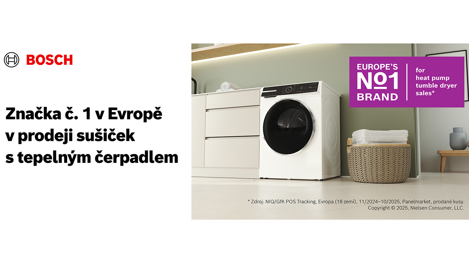 Sušička prádla Bosch Serie 4 WQA23203CS