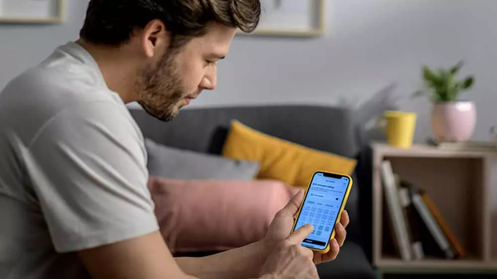 Ovládání sušičky prádla CANDY CSOE H8A3TE-S mobilem_04