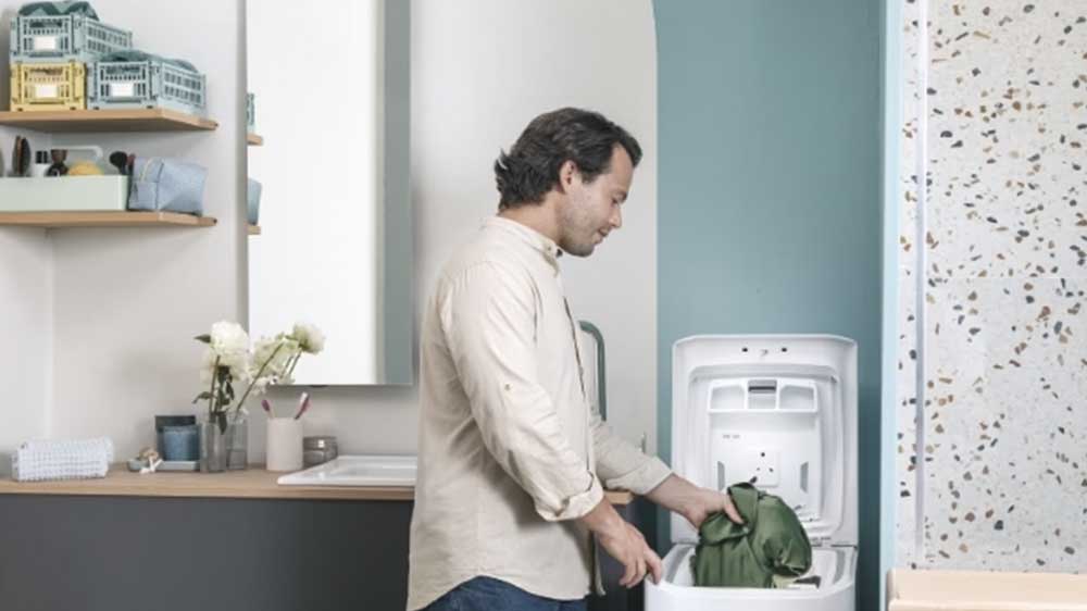 Pračka s vrchním plněním Candy ProWash 500 snadné vkládání prádla_04