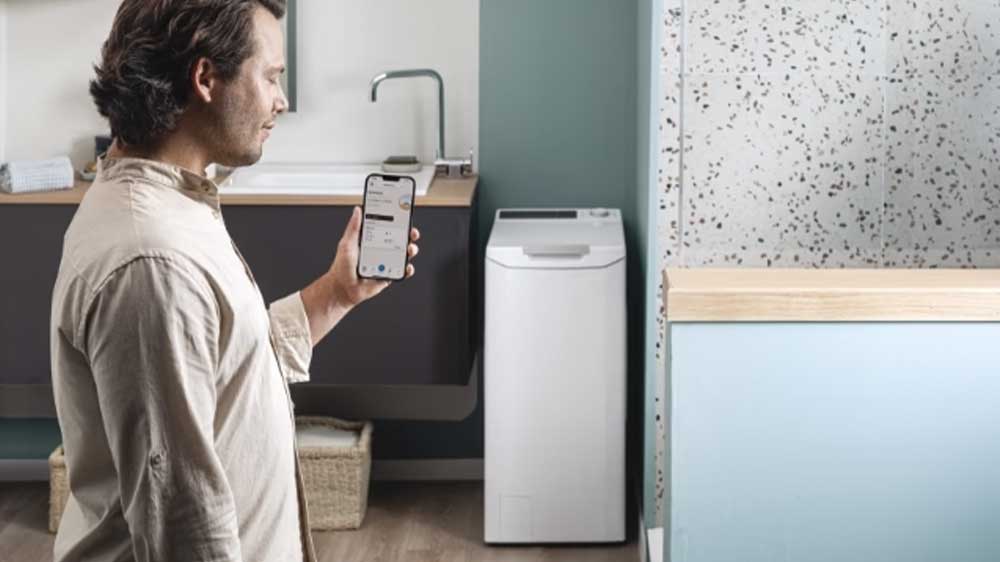 Pračka s vrchním plněním Candy ProWash 500 ovládání přes hOn aplikaci_05