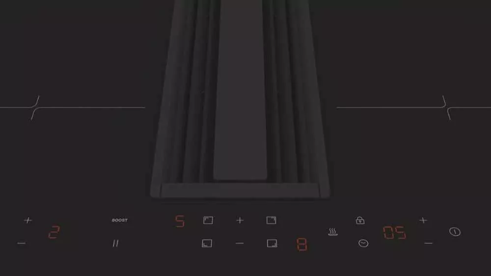 Ovládání indukční varné desky Candy Cook CIH6I4CF_03