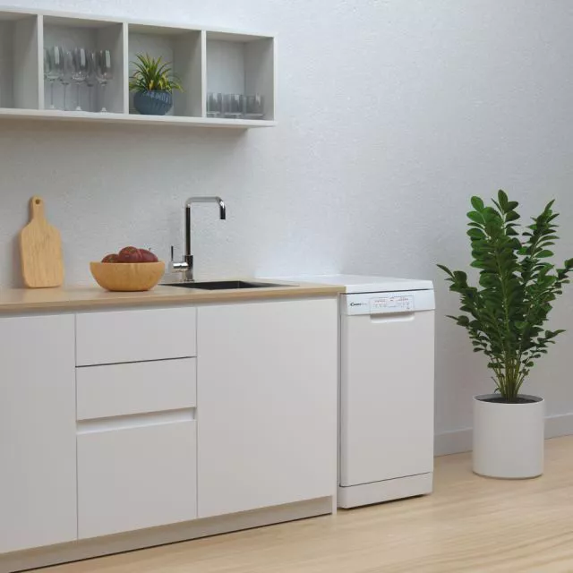 Myčka nádobí CDPH 2L1049W stojící vedle linky_02