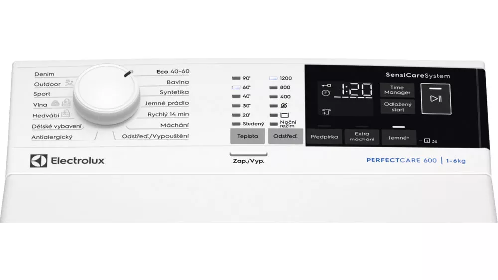 Ovládací panel u pračky ELECTROLUX EW6TN4262C_02