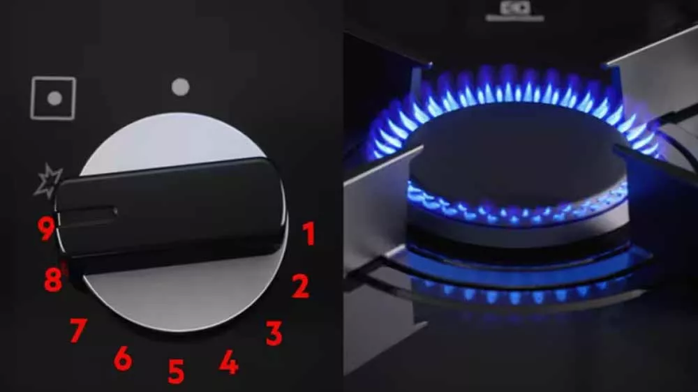 Ovládání StepPower na plynové varné desce Flamelight KGG643753K_03