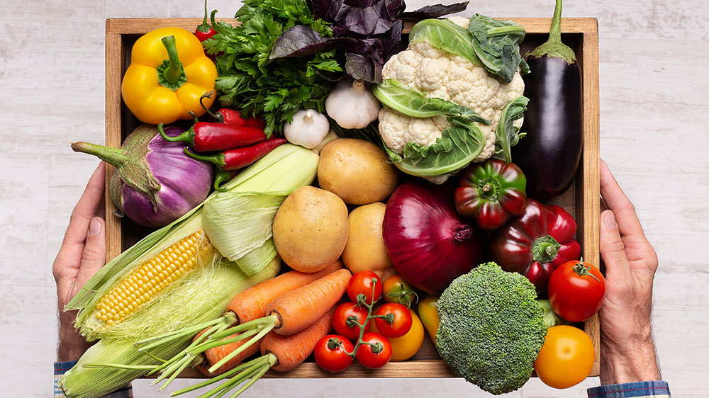 Čerstvá zelenina v bedýnce EW_03