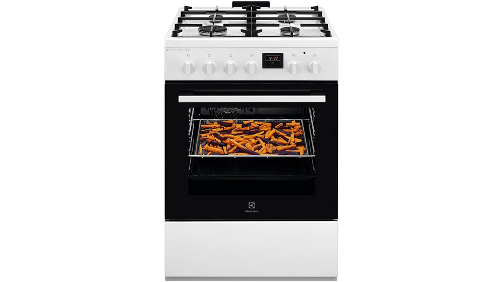 Bílý kombinovaný sporák Electrolux SteamBake LKK660220W_01
