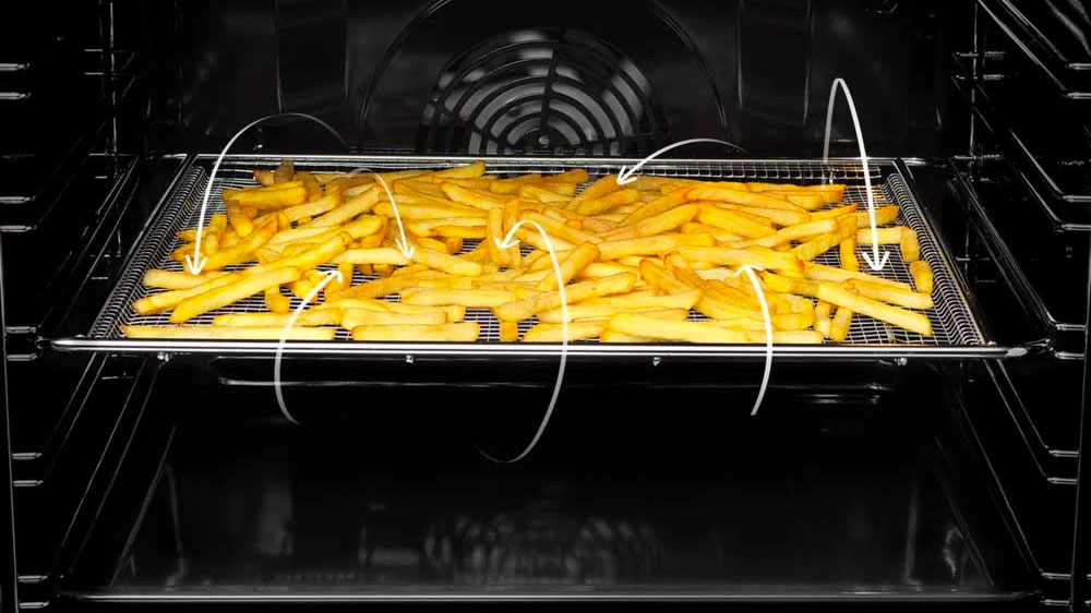 Sklokeramický sporák Electrolux LKR64022AW pečení hranolek_02