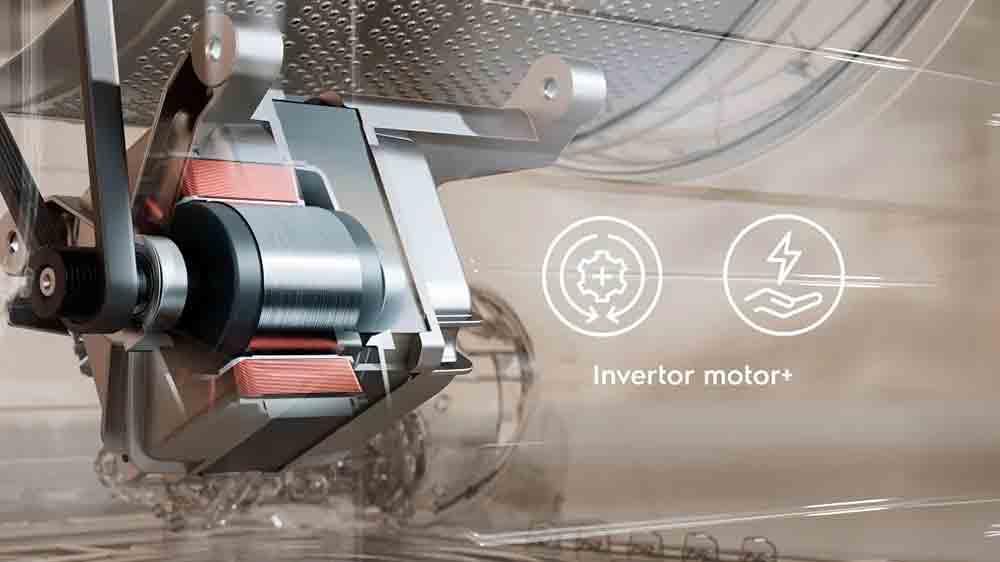 Invertorový motor práčky s predným plnením Electrolux 600 SensiCare EWS6326DC_02