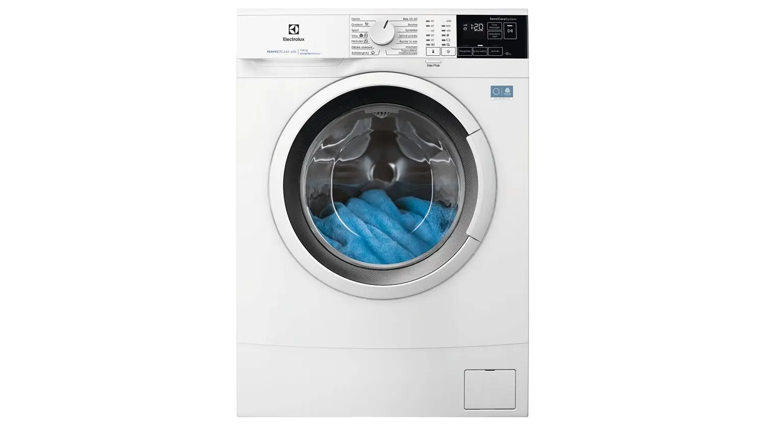Pračka Electrolux 600 SensiCare bílá EWS6426WC zepředu