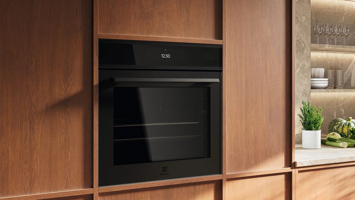 Vestavná parní trouba Electrolux 900 ProAssist SteamPro EOB9S3ST černá v domácnosti