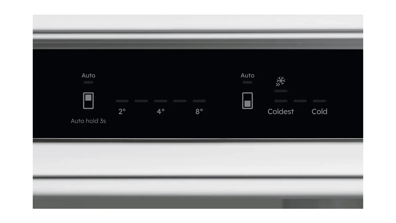 Vnitřní displej kombinované chladničky Electrolux ENA7TE75S