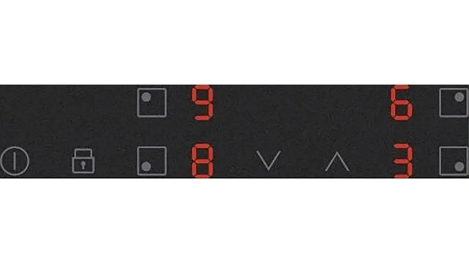 Ovládání varné desky Electrolux