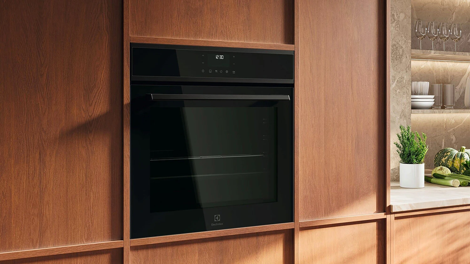 Trouba Electrolux zabudovaná do kuchyně