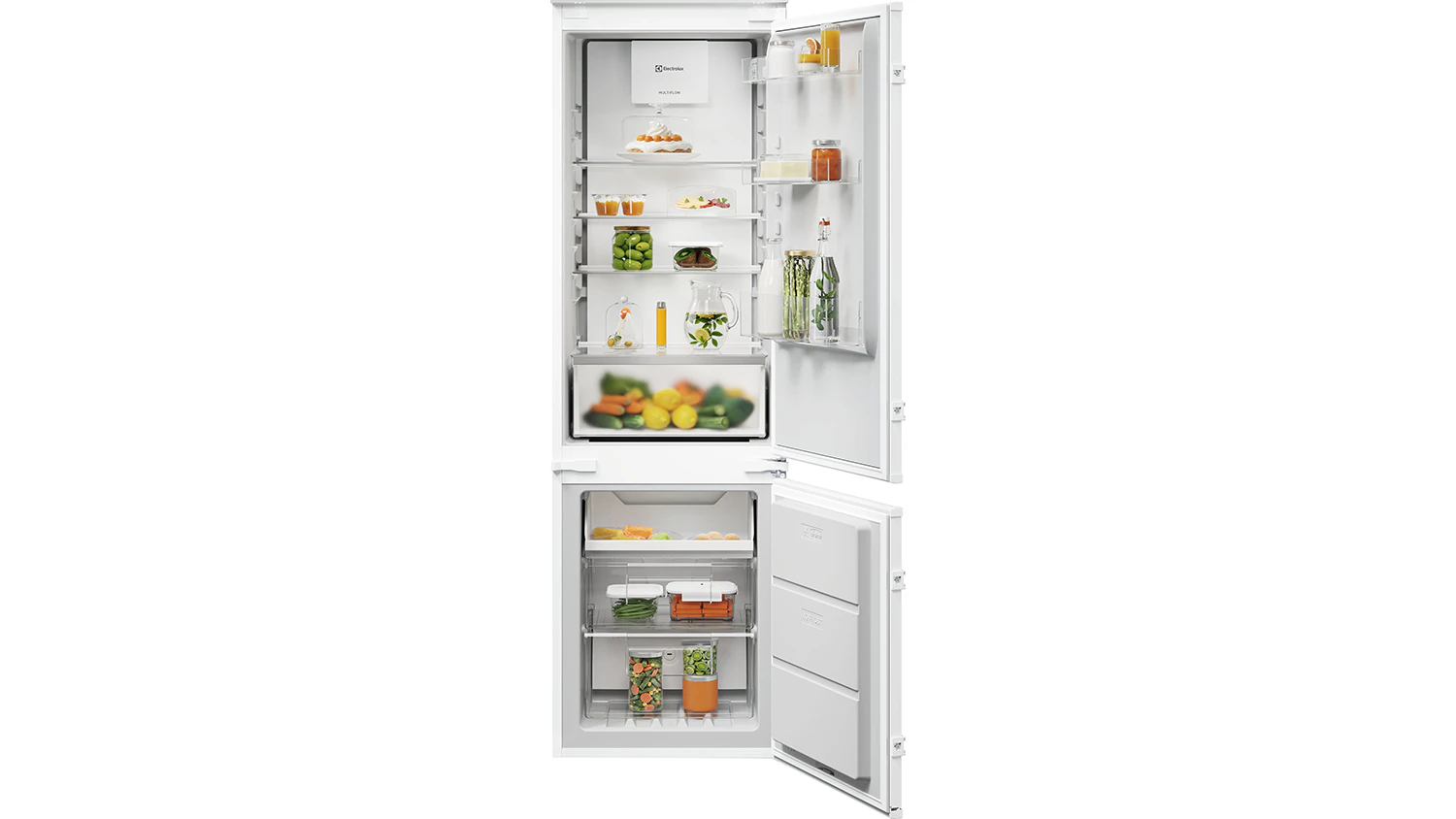 Vestavná kombinovaná lednička Electrolux ENA7CE18S3