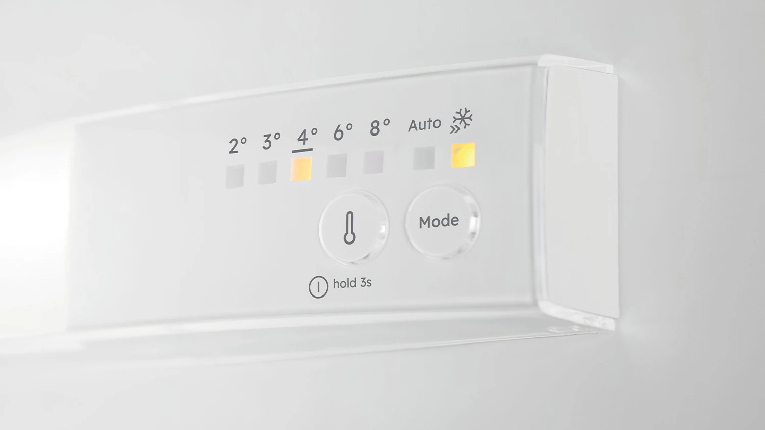 Ovládání ledničky Electrolux