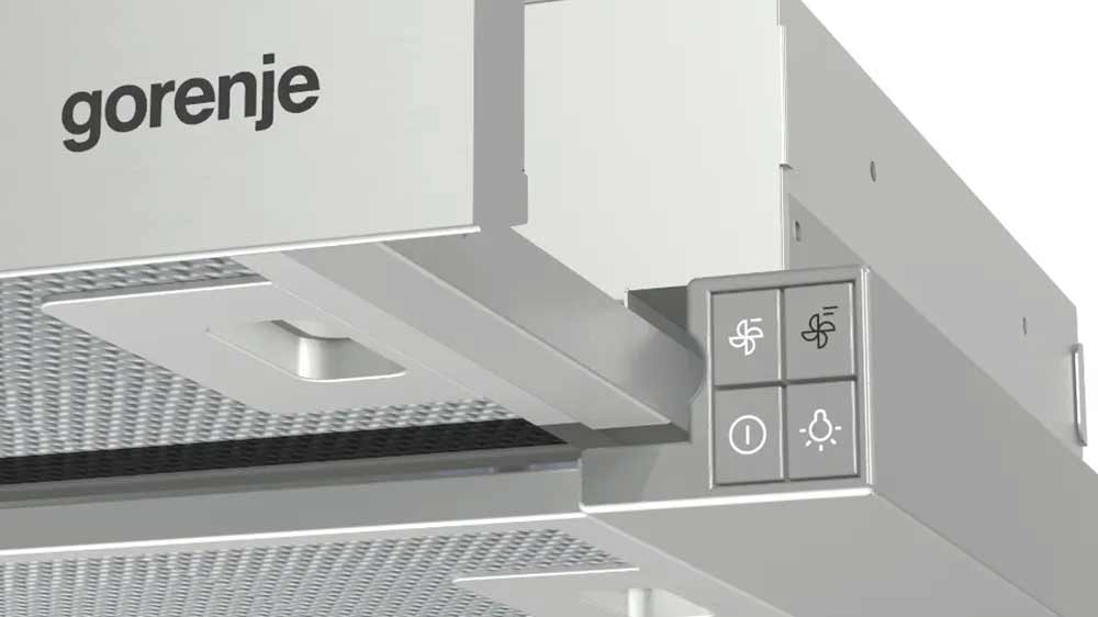 Detail ovládání odsavače par Gorenje BHP 623E13X_03