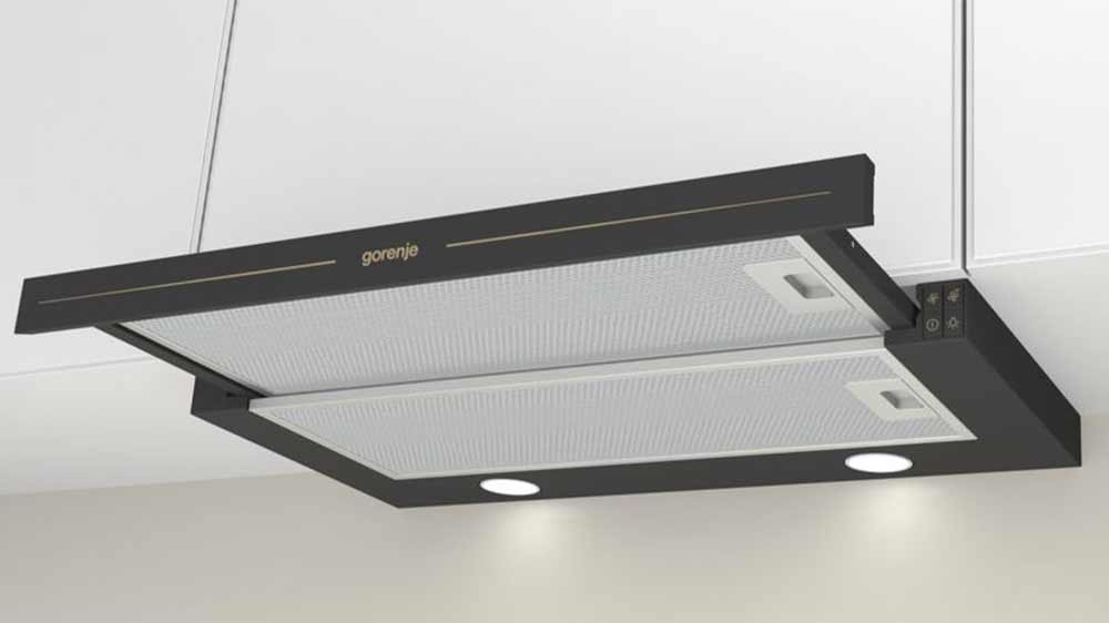 Pohled zespodu na odsavač par Gorenje BHP 62CLI_03