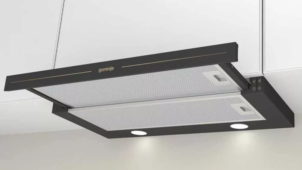 Pohled zespodu na odsavač par Gorenje BHP 62CLI_03