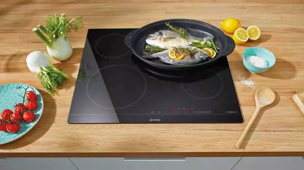Pečení ryby na sklokeramické desce Gorenje ECT643BX_04