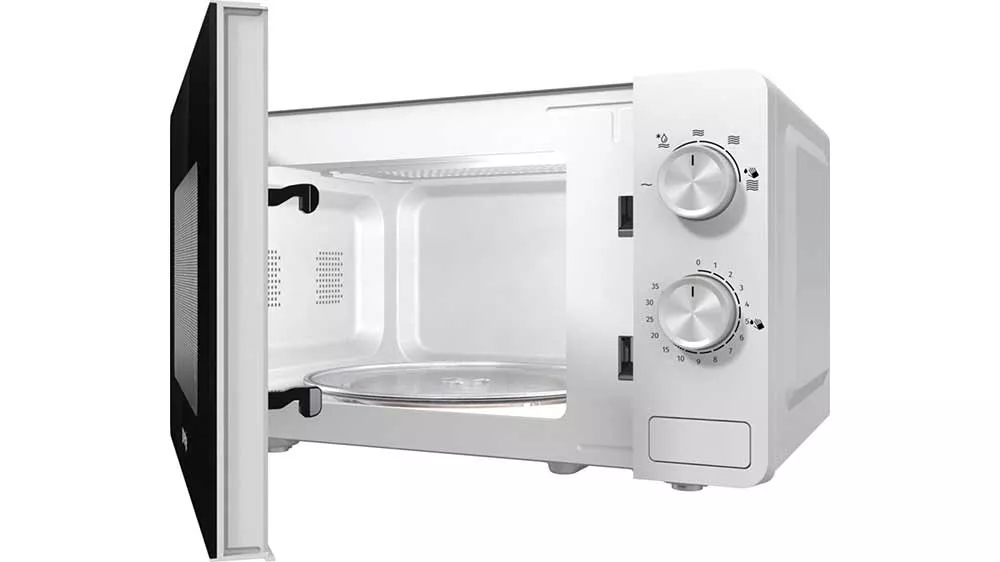 Vnitřní prostor a ovládání mikrovlnné trouby Gorenje MO20E1W_03