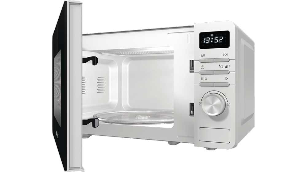 Vnitřní prostor a ovládání mikrovlnné trouby Gorenje MO20A3W_03