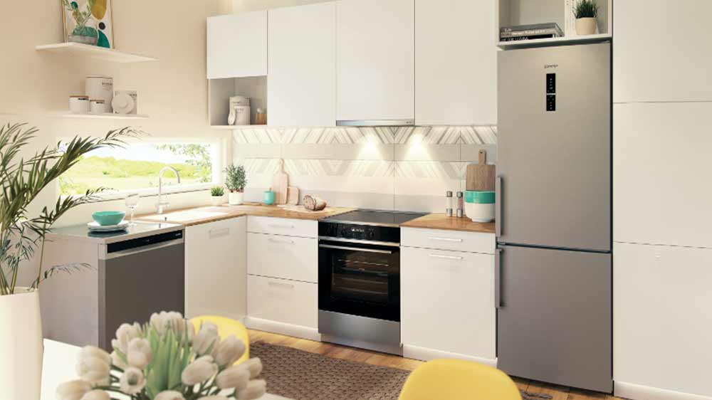 Odsavač par Gorenje TH 60E3X instalovaný pod skříňkou v kuchyni_03