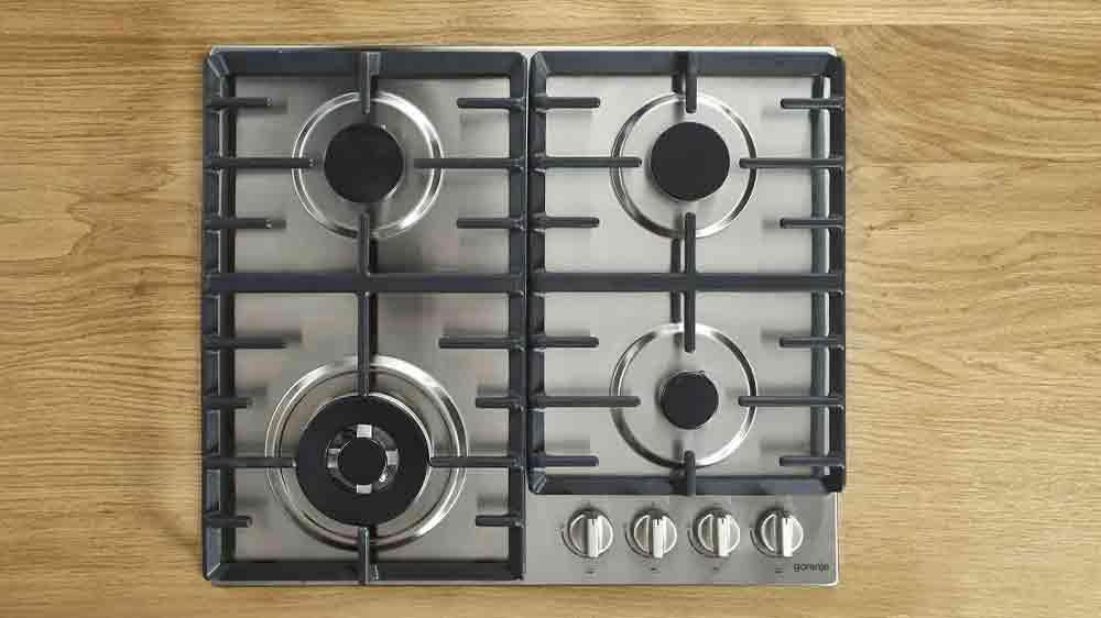 Plynová varná deska Gorenje G642ABX zabudovaná v lince_03