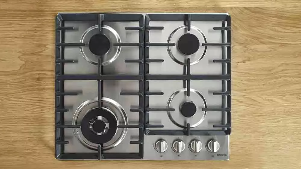 Plynová varná deska Gorenje G642ABX zabudovaná v lince_03