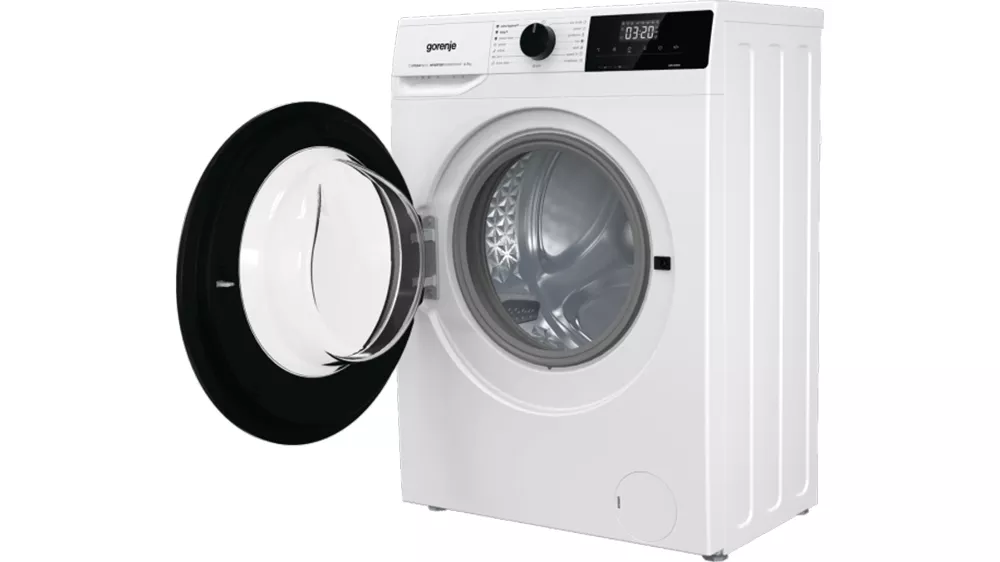 Pračka Gorenje WNHEI74SAS s otevřenými dvířky_02