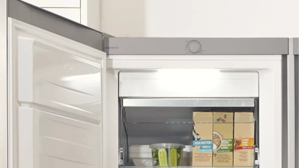 LED osvětlen&iacute; v &scaron;upl&iacute;kov&eacute; mrazničce GORENJE FN619EES5_03