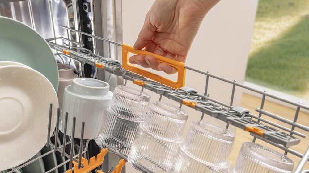 Technologie MultiClack vestavné myčky nádobí Gorenje GV673A66_03