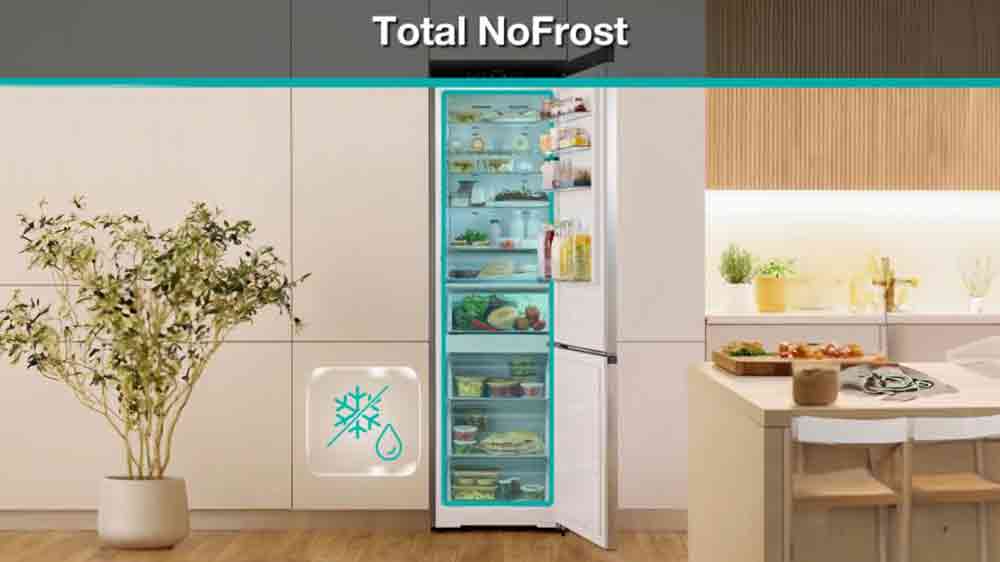 Chladnička kombinovaná Gorenje NRK618C61X4WFE s technologií Total NoFrost_03